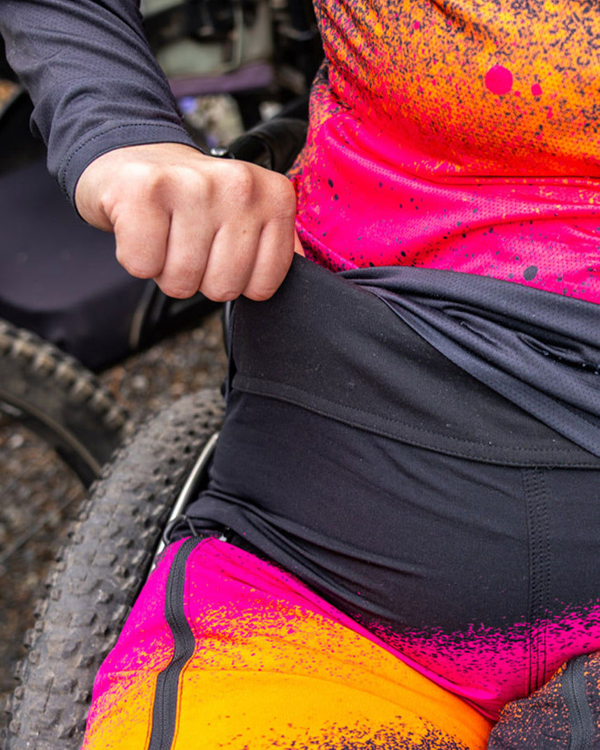 Unisex Adaptive Pants | Black Snake