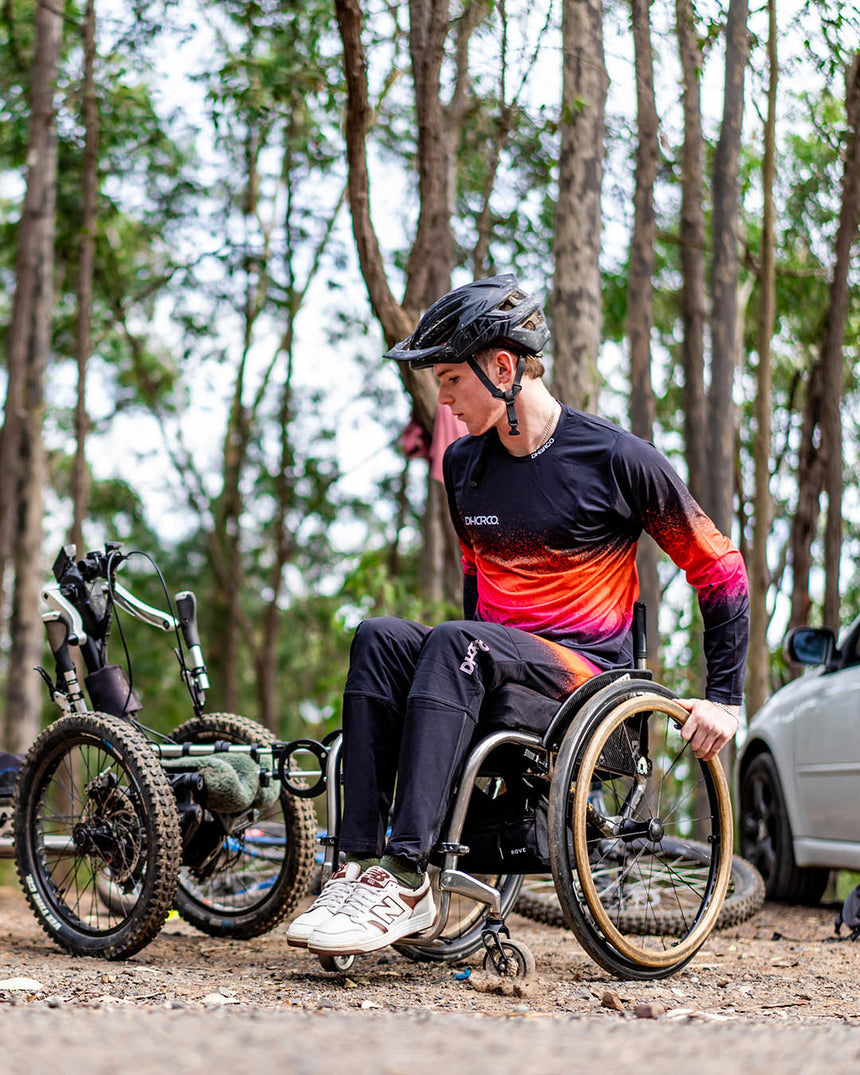 Unisex Adaptive Pants | Black Snake