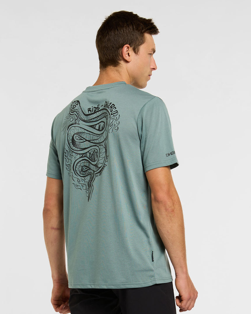 Mens Tech Tee | Envy | Short Sleeves | MENS TOPS | DHaRCO | Image 3 of 6
