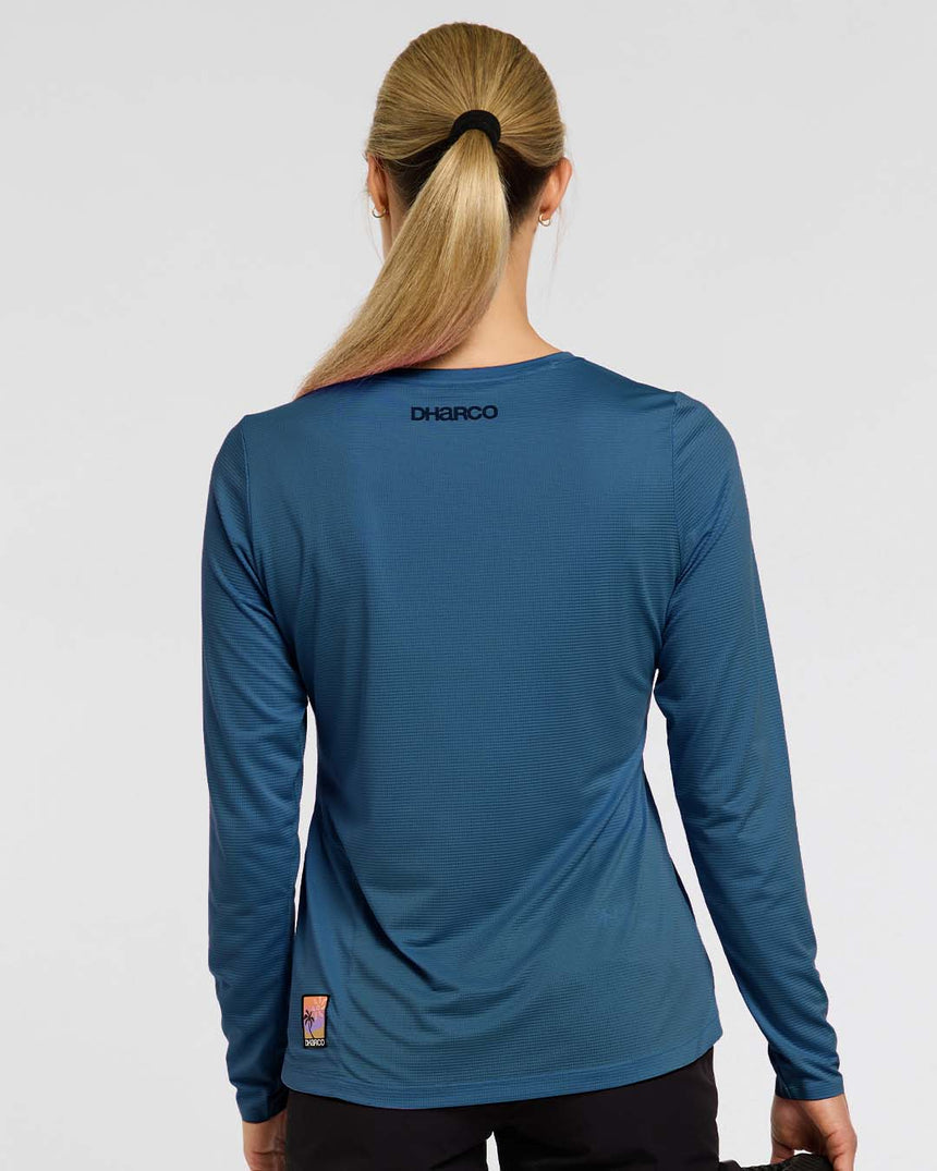 Womens Ather Jersey | Morrocan Blue