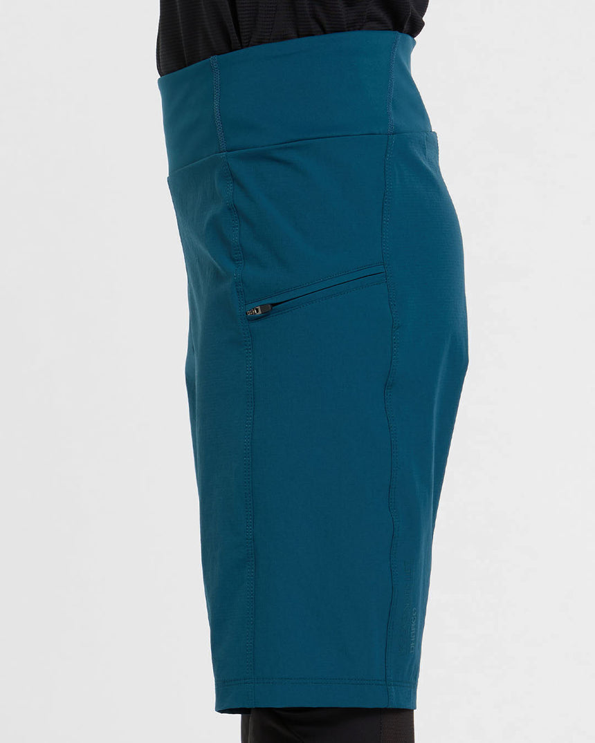 Womens Trail shorts | Morrocan Blue