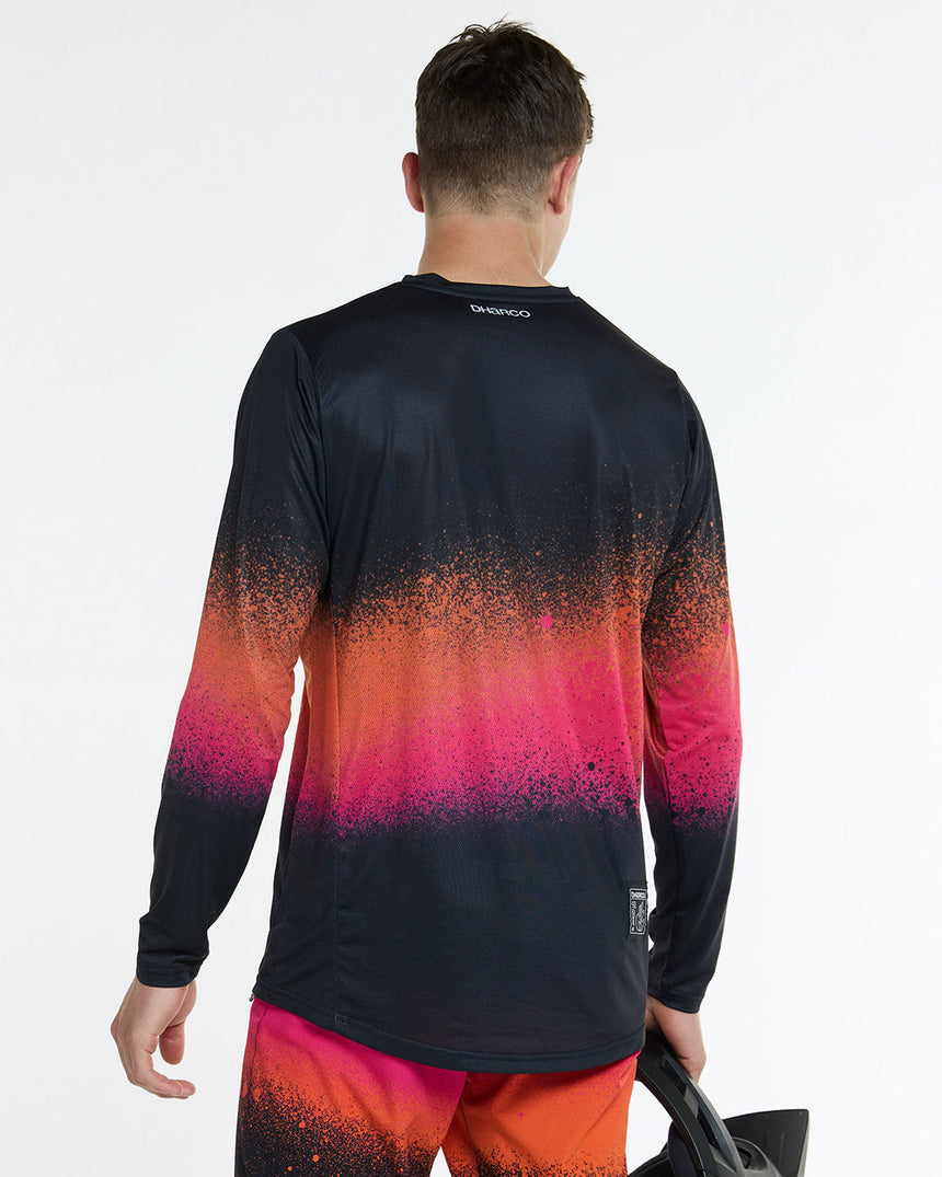 Mens Race Jersey | Black Snake