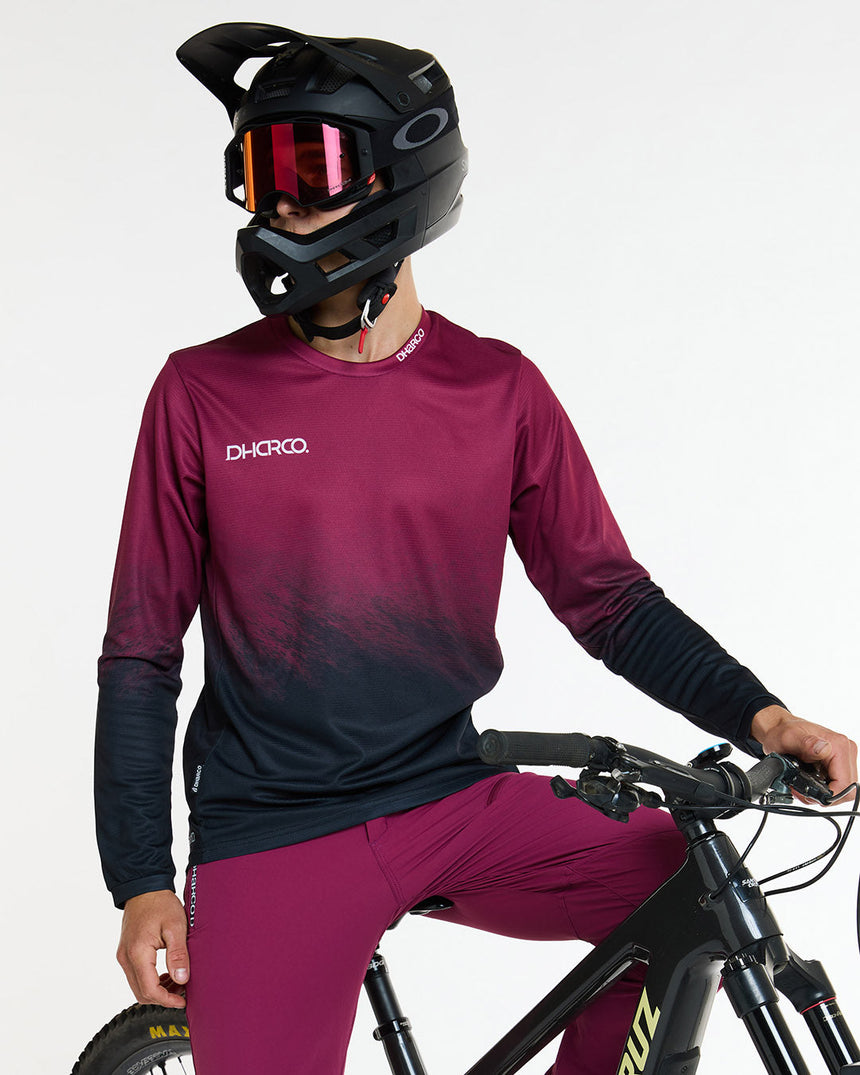 Mens Gravity Jersey | Malbec