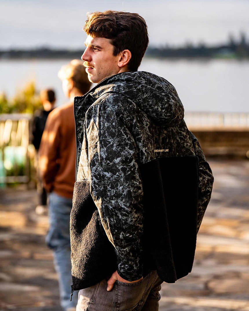 Mens Sherpa | Vein | MENS | TOPS | FLEECE AND HOODIES | SHERPA | DHaRCO | MTB | Image 2 of 7