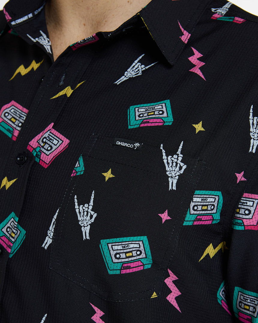 Mens Tech Party Shirt | Mix Tape
