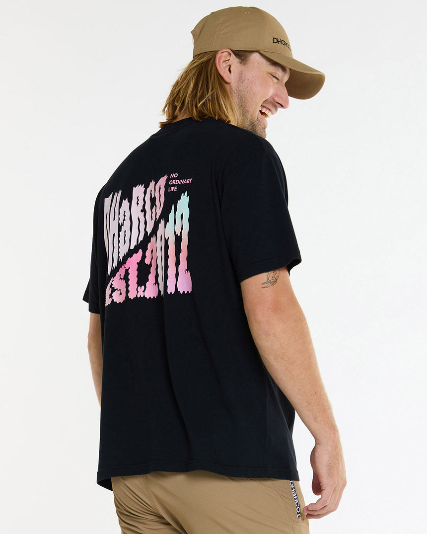 Mens Cotton Tee | Black