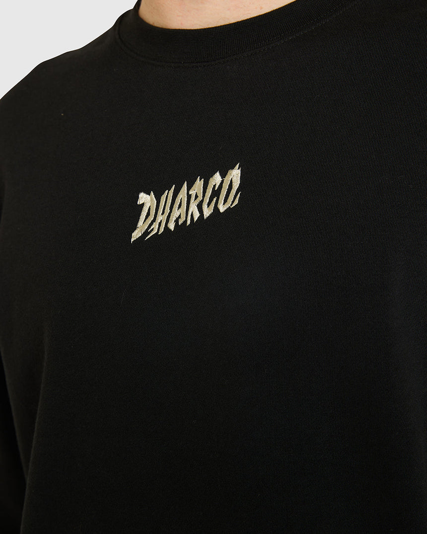 Unisex Crew | Covert Black | UNISEX | TOPS | FLEECE AND HOODIES | CREW | DHaRCO | MTB | Image 4 of 4