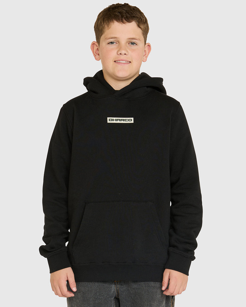Youth Hoodie | Covert Black | YOUTH | TOPS | FLEECE AND HOODIES | HOODIE | DHaRCO | MTB | Image 1 of 3