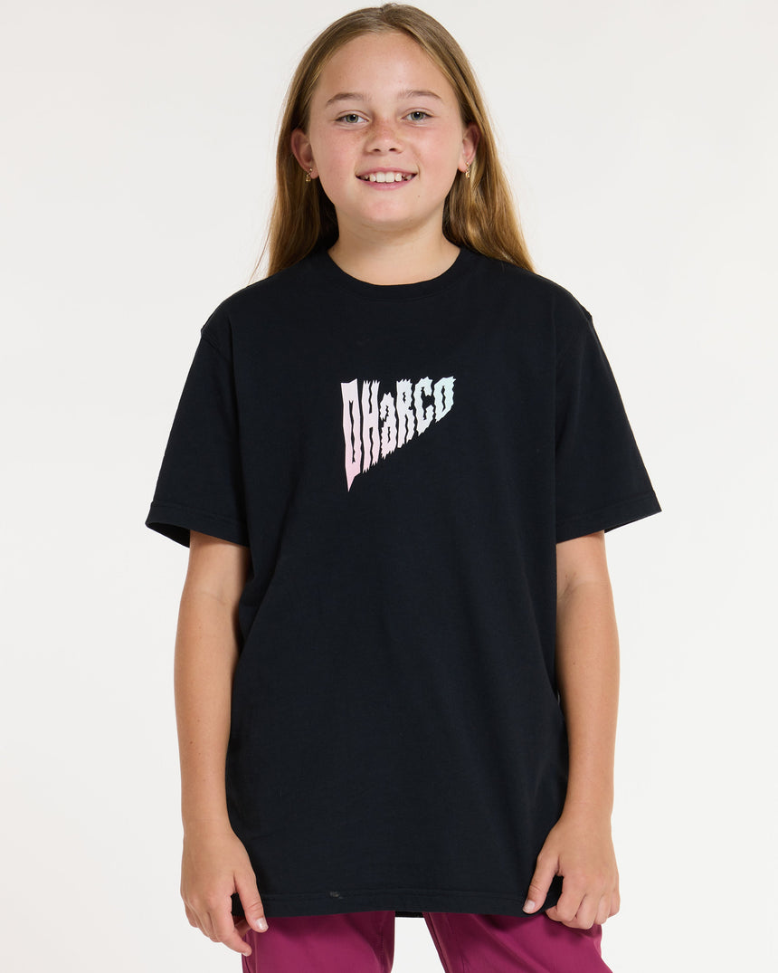 Youth Cotton Tee | Black