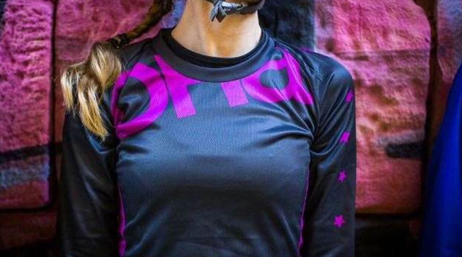 AMB tests our ladies 3/4 sleeve jerseys