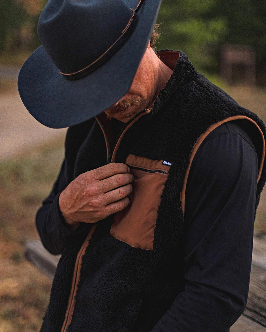 Mens Sherpa Vest | Kyle Strait Signature - Round Up