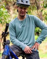 Mens Ather Jersey | Envy | Long Sleeves | MENS TOPS | DHaRCO | Image 7 of 8