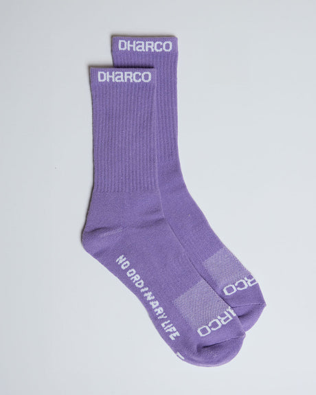 Crew Socks | Purple Haze | UNISEX ACCESSORIES | DHaRCO | Image 2 of 2