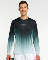 Mens Race Jersey | Midnight Prism | Long Sleeves | MENS TOPS | DHaRCO | Image 1 of 8