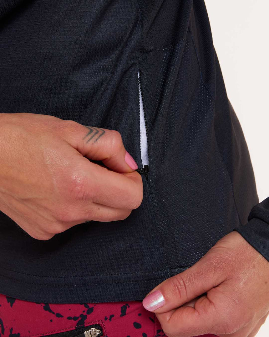 Womens Gravity Jersey | Stealth