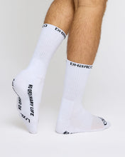 2 Pack: Black & White | Crew Socks | UNISEX ACCESSORIES | DHaRCO | Image 3 of 3