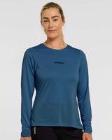 Womens Ather Jersey | Morrocan Blue | Long Sleeves | WOMENS TOPS | DHaRCO | Image 1 of 6