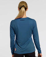 Womens Ather Jersey | Morrocan Blue | Long Sleeves | WOMENS TOPS | DHaRCO | Image 2 of 6