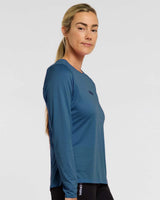 Womens Ather Jersey | Morrocan Blue | Long Sleeves | WOMENS TOPS | DHaRCO | Image 3 of 6