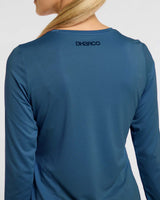 Womens Ather Jersey | Morrocan Blue | Long Sleeves | WOMENS TOPS | DHaRCO | Image 5 of 6
