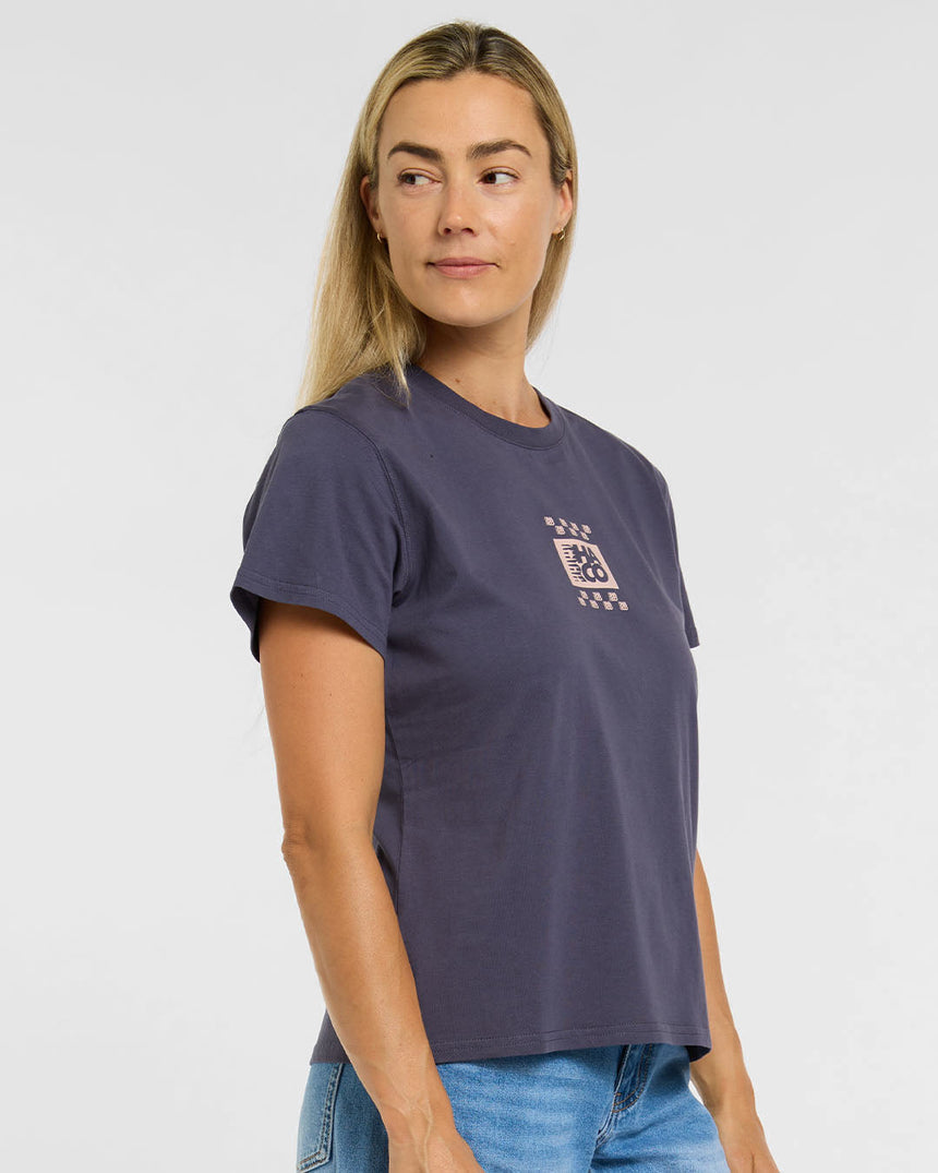 Womens Cotton Tee | Checkmate