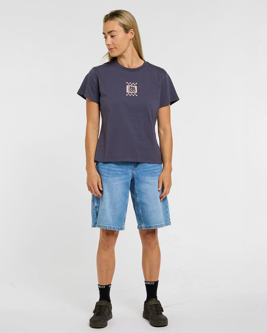 Womens Cotton Tee | Checkmate