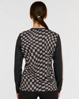 Womens Gravity Jersey | Check Please | Long Sleeves | WOMENS TOPS | DHaRCO | Image 2 of 6