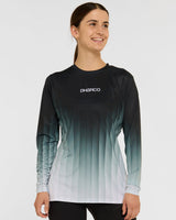 Womens Race Jersey | Midnight Prism | Long Sleeves | WOMENS TOPS | DHaRCO | Image 1 of 6