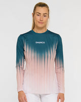 Womens Race Jersey | Dusty Prism | Long Sleeves | WOMENS TOPS | DHaRCO | Image 1 of 8