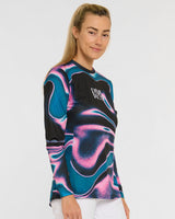 Womens Race Jersey | Aurora | Long Sleeves | WOMENS TOPS | DHaRCO | Image 3 of 8