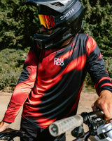 Mens Race Jersey | Infrared | Long Sleeves | MENS TOPS | DHaRCO | Image 6 of 7