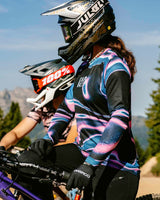 Womens Race Jersey | Aurora | Long Sleeves | WOMENS TOPS | DHaRCO | Image 7 of 8