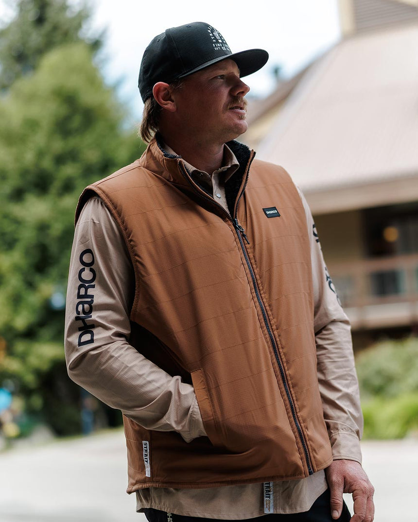 Mens Sherpa Vest | Kyle Strait Signature - Round Up