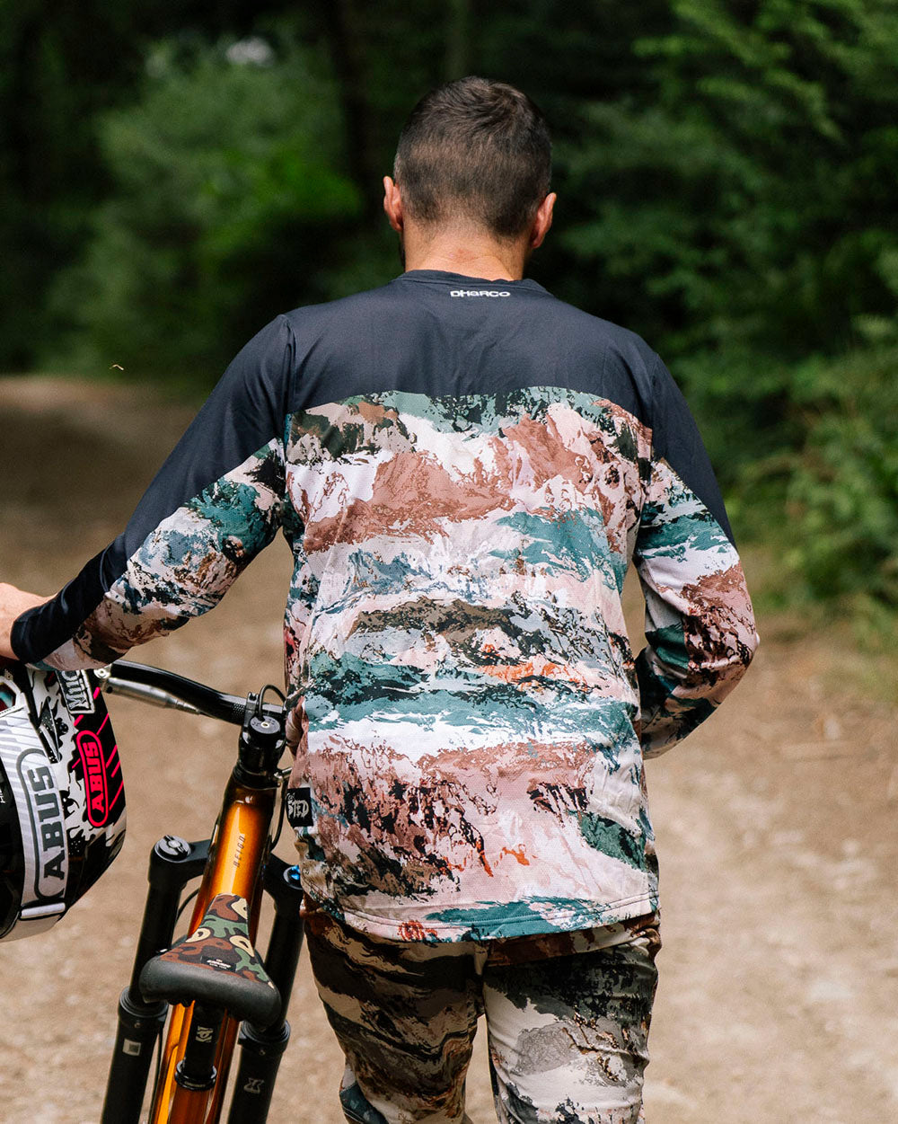 Mens Race Jersey | Isted Signature - Desert Haze | MENS | TOPS | JERSEYS | LONG SLEEVES | RACE JERSEY | DHaRCO | MTB | Image 2 of 6