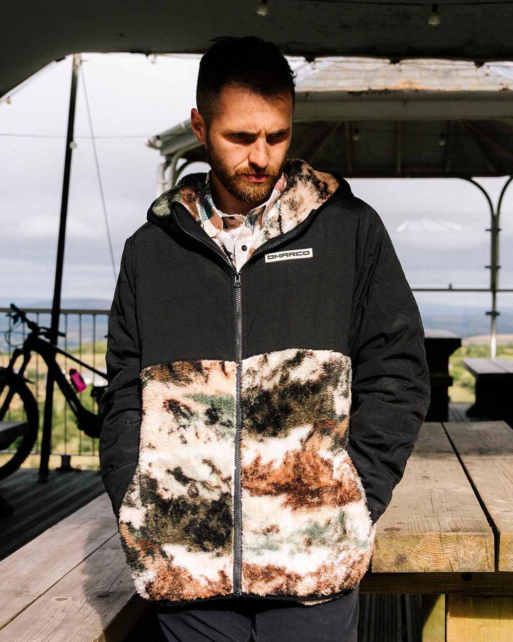 Mens Sherpa | Isted Signature - Desert Haze | MENS | TOPS | FLEECE AND HOODIES | SHERPA | SHERPA | DHaRCO | MTB | Image 7 of 8