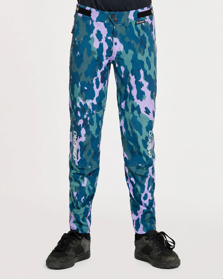 Youth Gravity Pants | Isa Signature - Purple Leopard