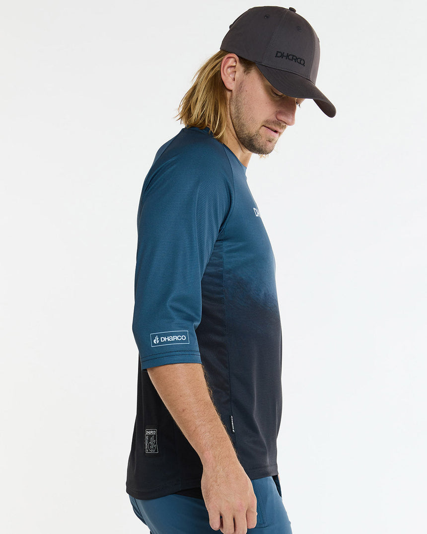 Mens 3/4 Sleeve Jersey | High Tide | 3/4 Sleeves | MENS TOPS | DHaRCO | Image 3 of 6