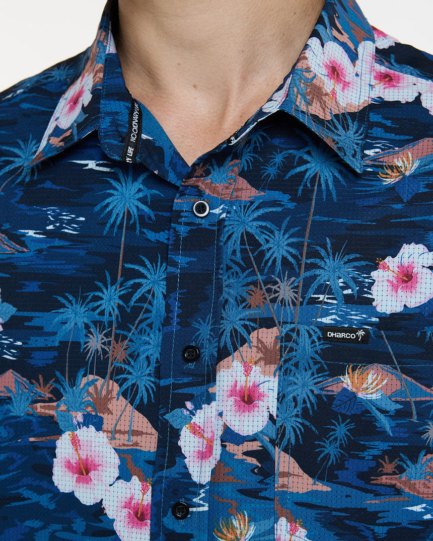 Mens Tech Party Shirt | Oasis