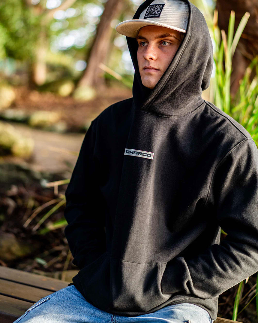 Unisex Hoodie | Covert Black | UNISEX | TOPS | FLEECE AND HOODIES | HOODIE | DHaRCO | MTB | Image 4 of 6