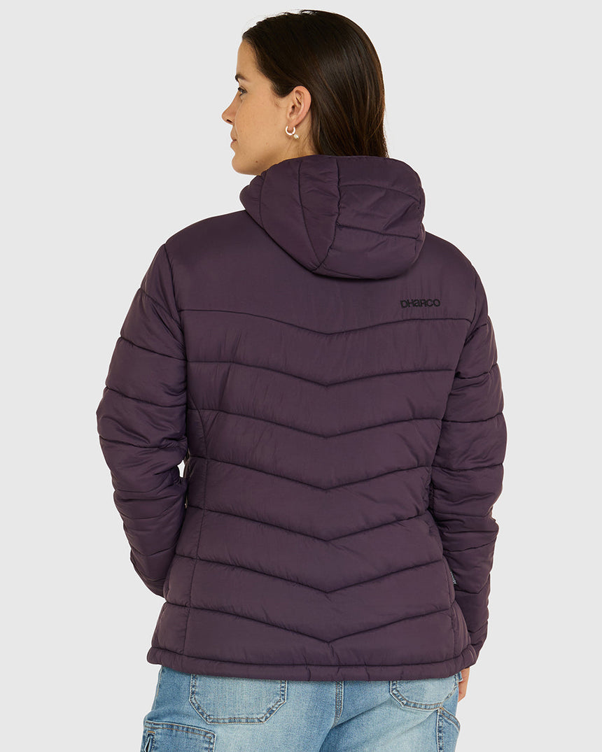 Womens Roam Puffer Jacket | Eclipse | WOMENS | TOPS | JACKETS | DHaRCO | MTB | Image 6 of 8