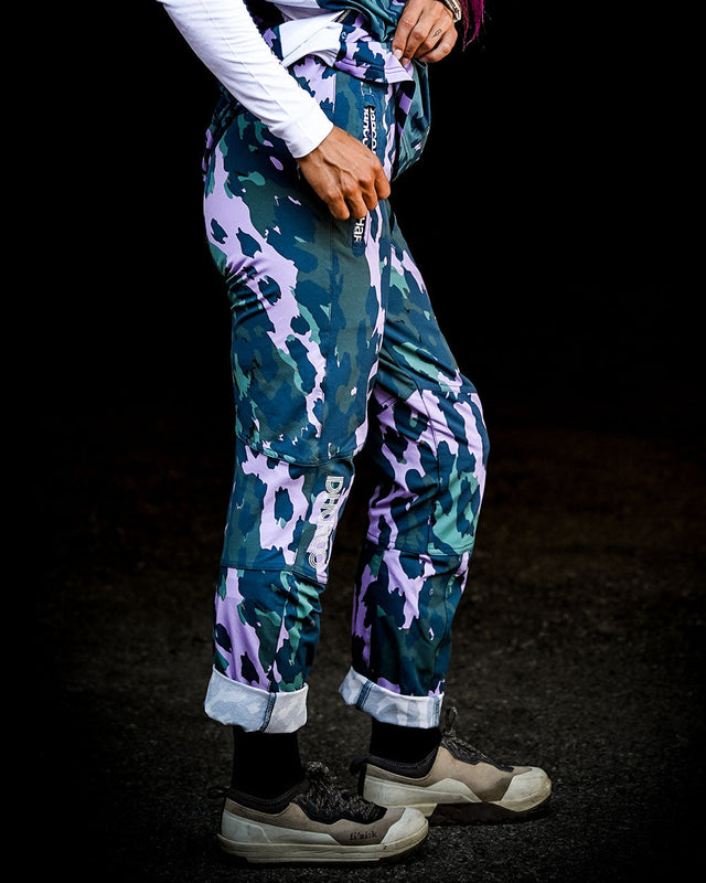 Womens Gravity Pants | Isa Signature - Purple Leopard | WOMENS | BOTTOMS | PANTS | GRAVITY PANTS | DHaRCO | MTB | Image 2 of 6